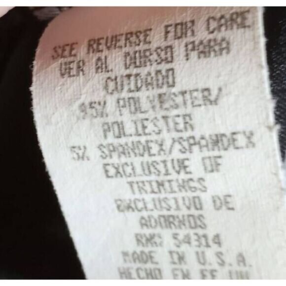 BE SMART BLACK DRESS SZ.3/4 EUC - Picture 6 of 6